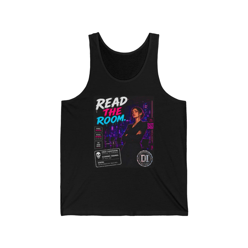Read the Room Tank Top — Cyberpunk Streetwear Tank