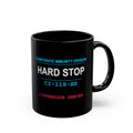 XS//SASS "Hard Stop" Mug | CI-118-HS | Scan for Corporate Dossier