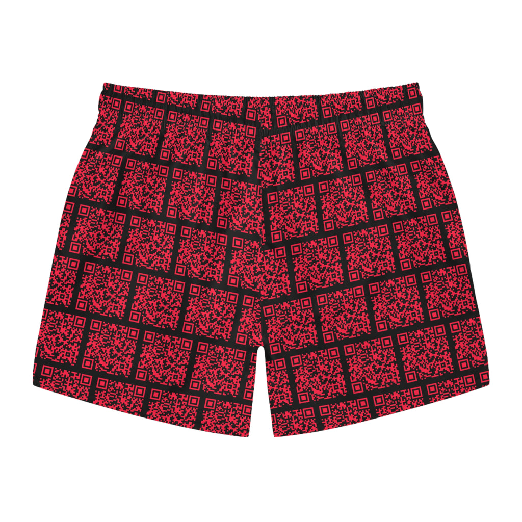 XS//SASS Dissident Index Division Men's Swim Trunks | Deliberate Presence Collection | Scan Your Subject Dossier