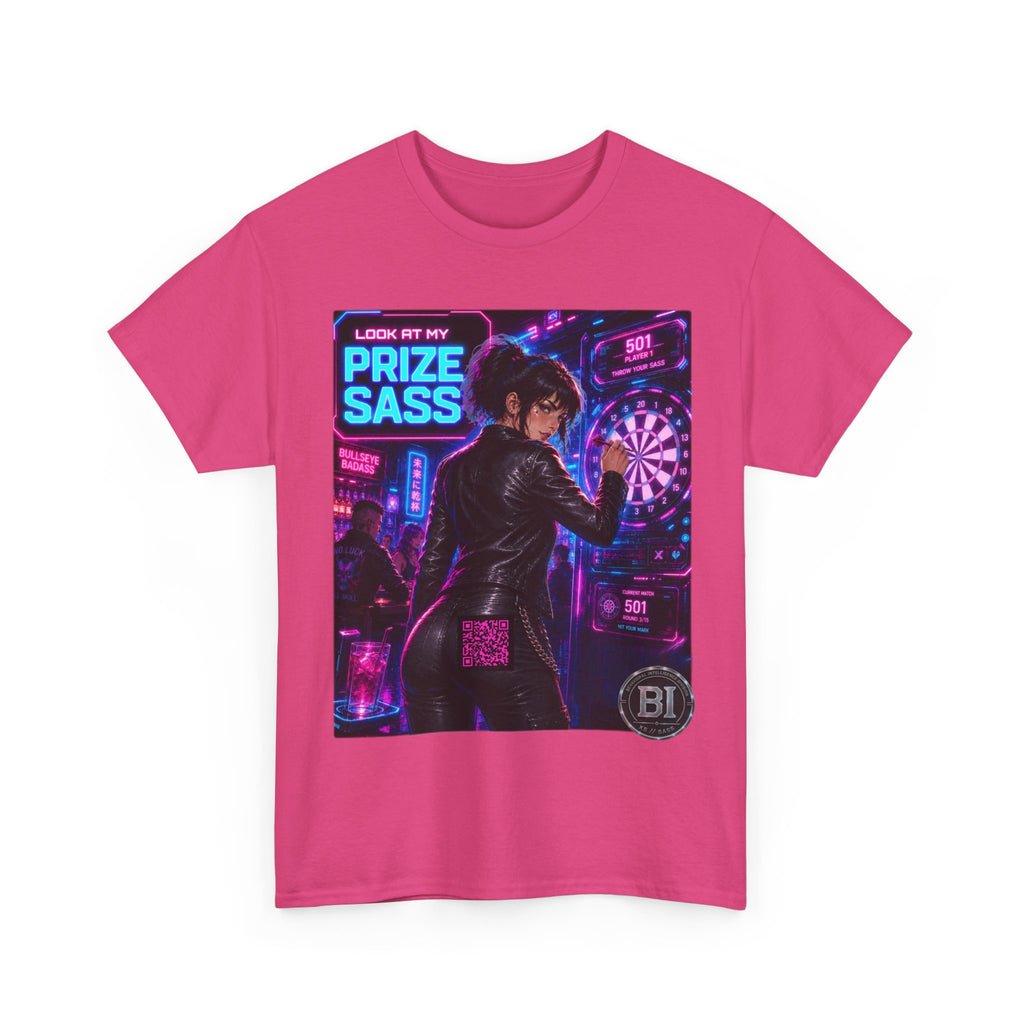 Look at My Prize Sass Graphic Tee — Cyberpunk Streetwear Shirt