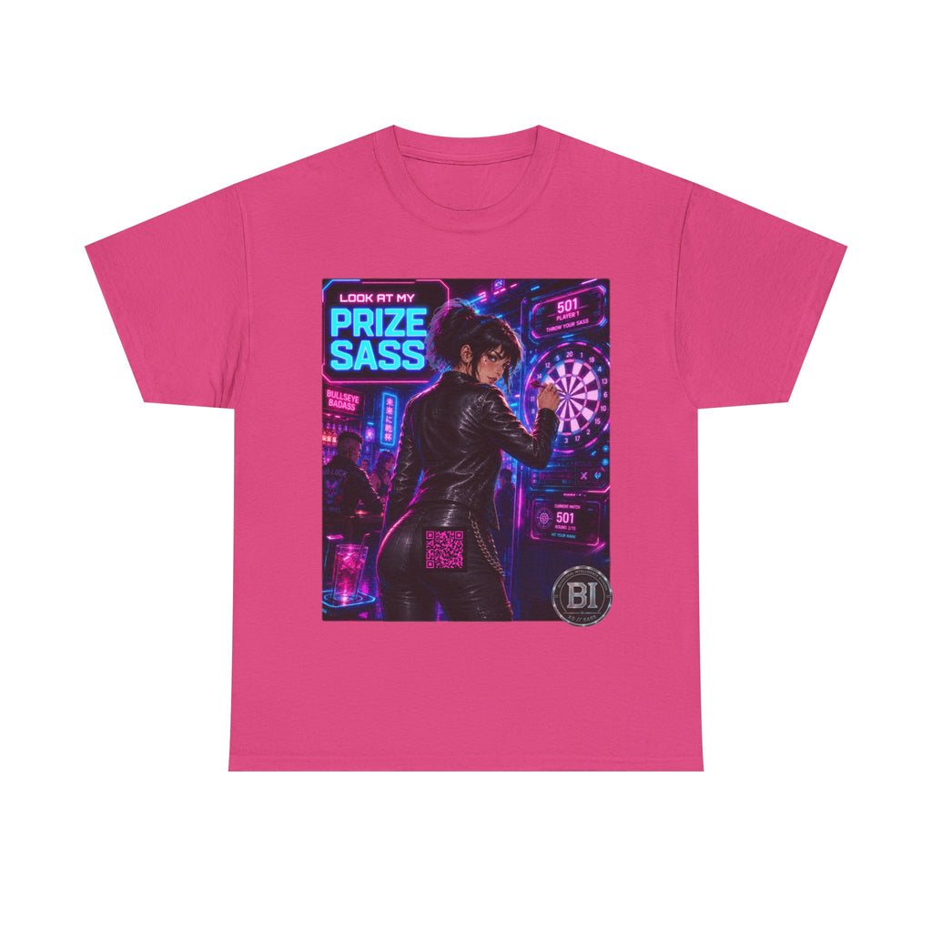 Look at My Prize Sass Graphic Tee — Cyberpunk Streetwear Shirt
