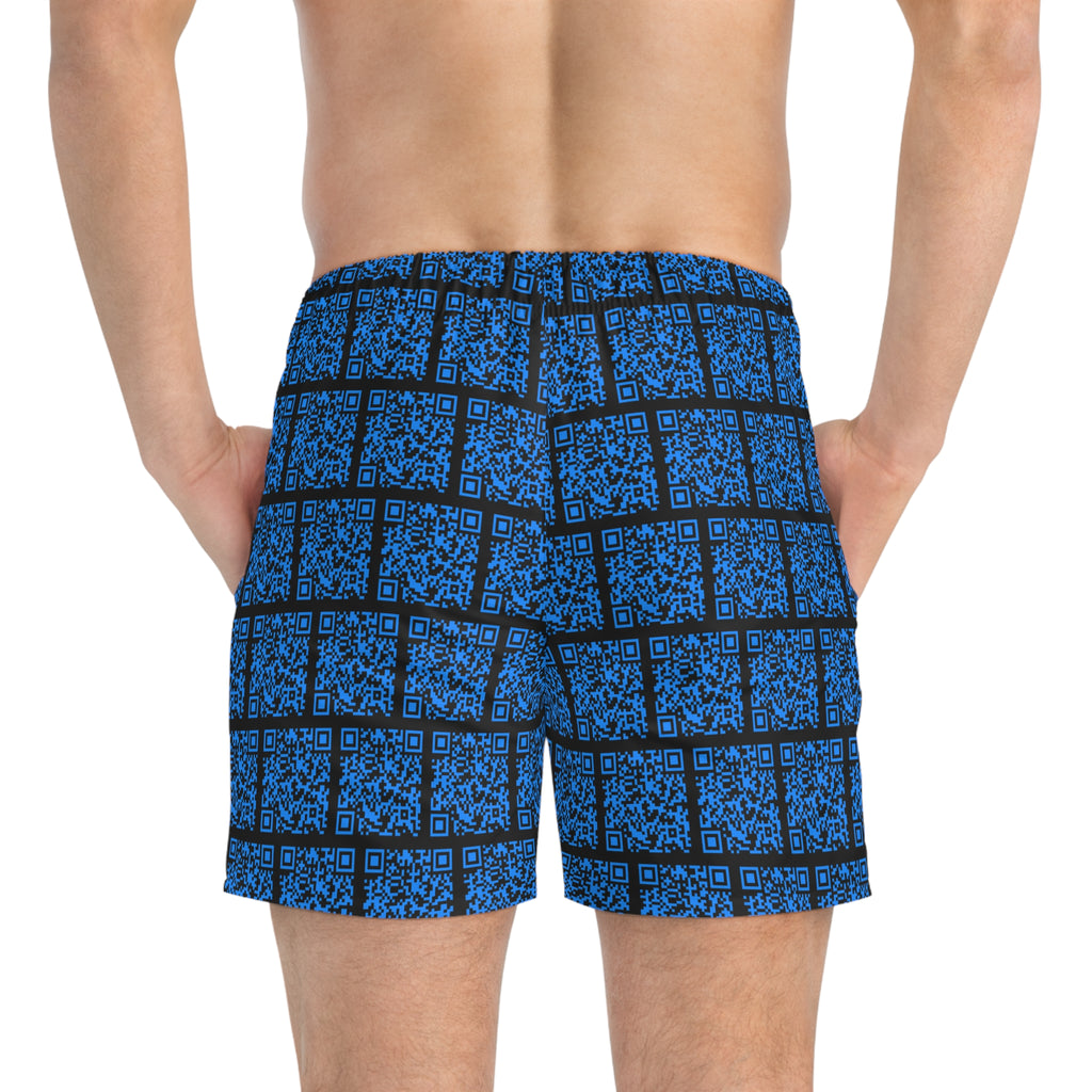 XS//SASS Dissident Index Division Men's Swim Trunks | Deliberate Presence Collection | Scan Your Subject Dossier