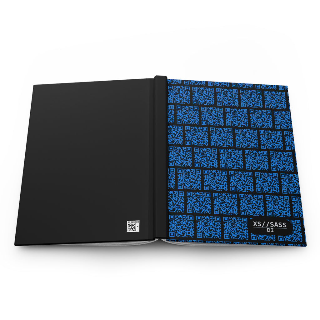 XS//SASS™ Identity Matrix - Interactive QR Grid Hardcover Journal | Dissident Index Division