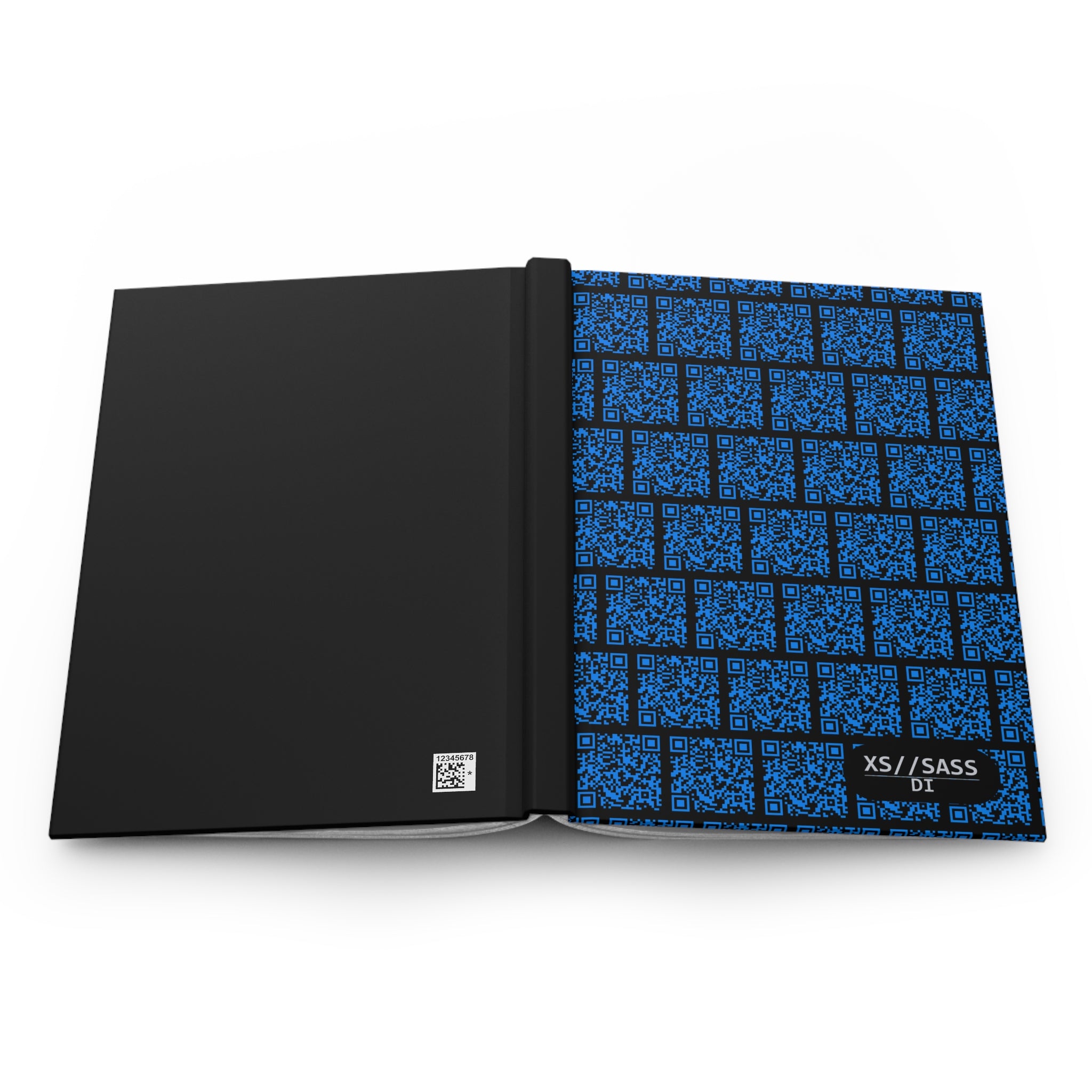 XS//SASS™ Identity Matrix - Interactive QR Grid Hardcover Journal | Dissident Index Division