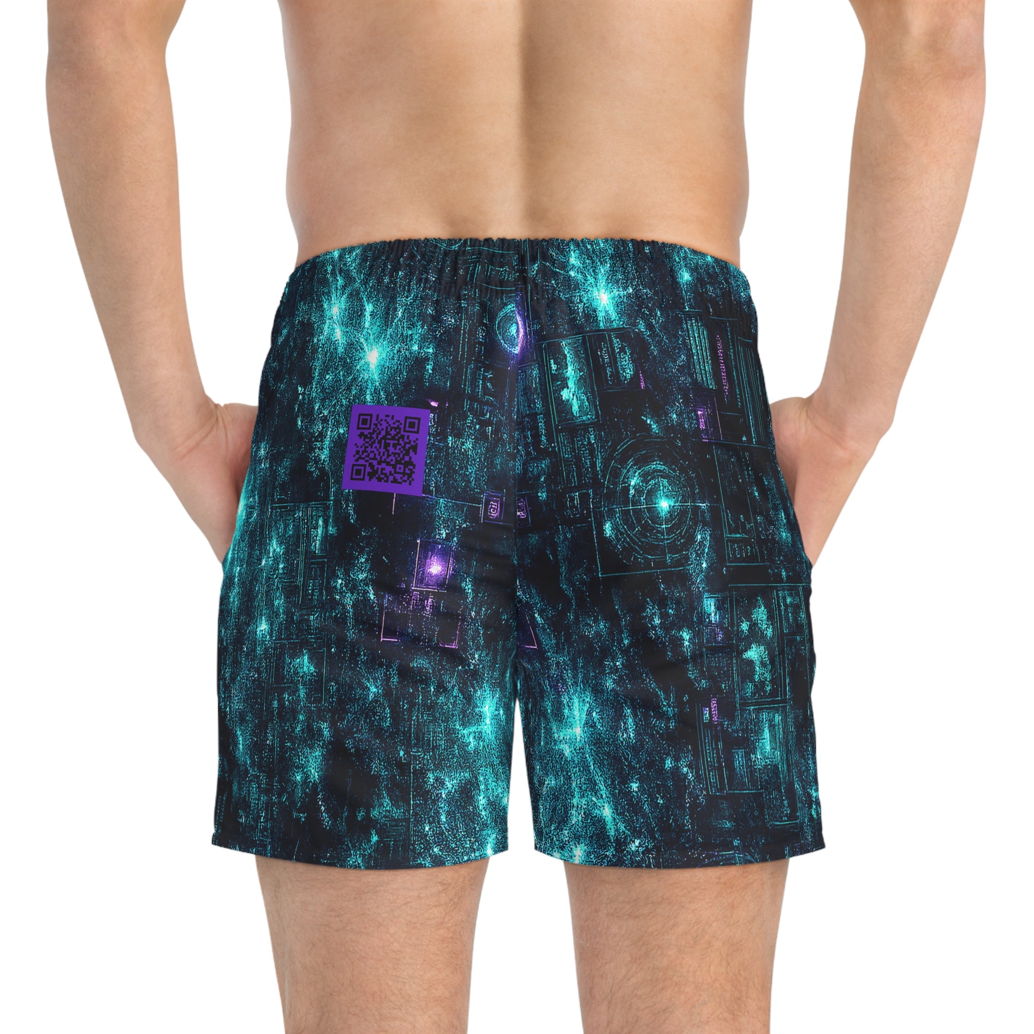 Deep Recon™ | XS//SASS Social Insights Division QR-Enabled Profile Premium Swim Trunks