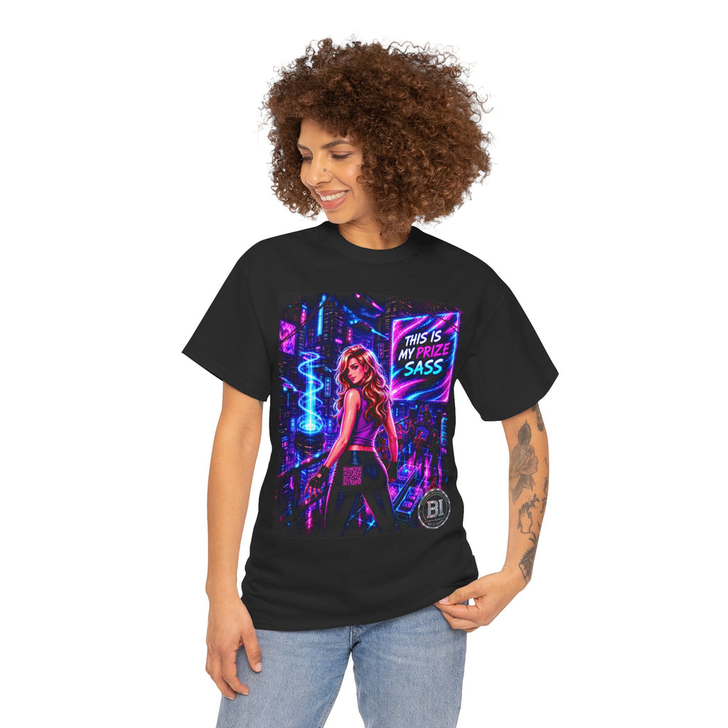 This Is My Prize Sass Graphic Tee — Cyberpunk Streetwear Shirt