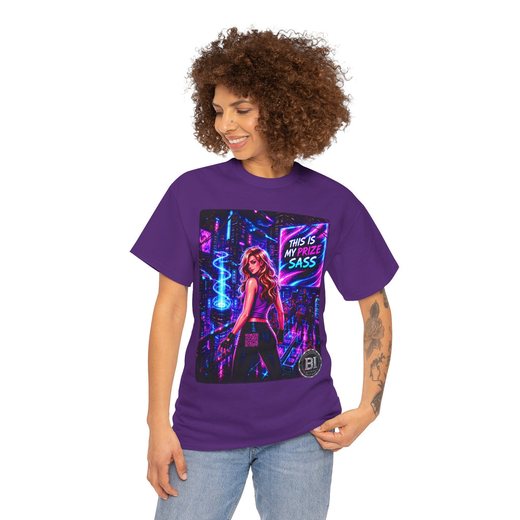 This Is My Prize Sass Graphic Tee — Cyberpunk Streetwear Shirt