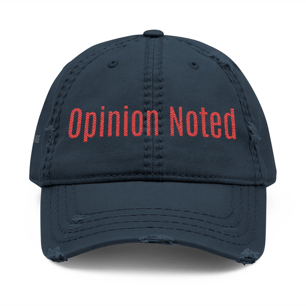 XS//SASS Opinion Noted™ Distressed Dad Cap | Dissident Index Division
