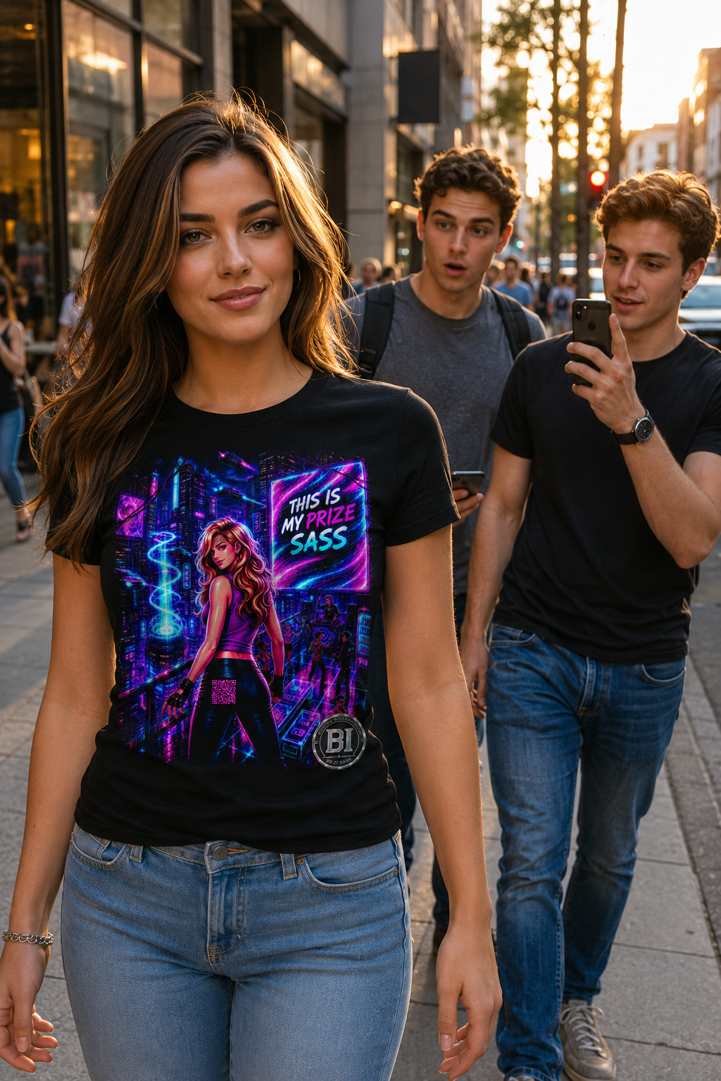 This Is My Prize Sass Graphic Tee — Cyberpunk Streetwear Shirt