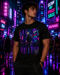 Scan My Prize Sass Graphic Tee — Cyberpunk Streetwear Shirt