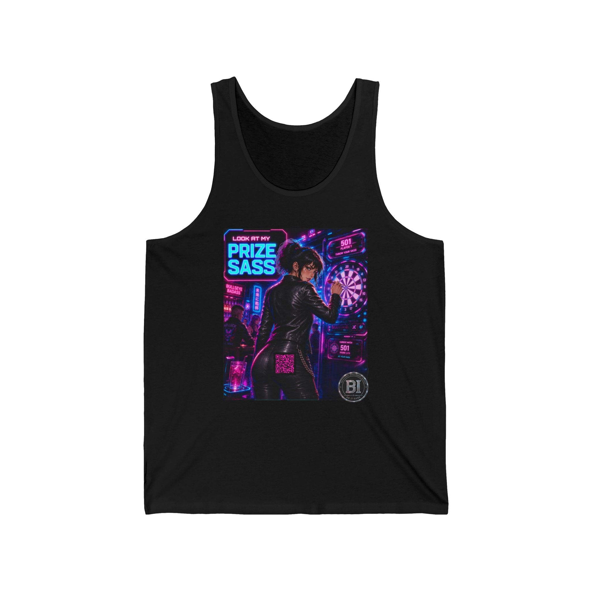 Look at My Prize Sass Tank Top — Cyberpunk Streetwear Tank