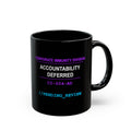 XS//SASS "Accountability Deferred" Mug | CI-204-AD | Scan for Corporate Dossier