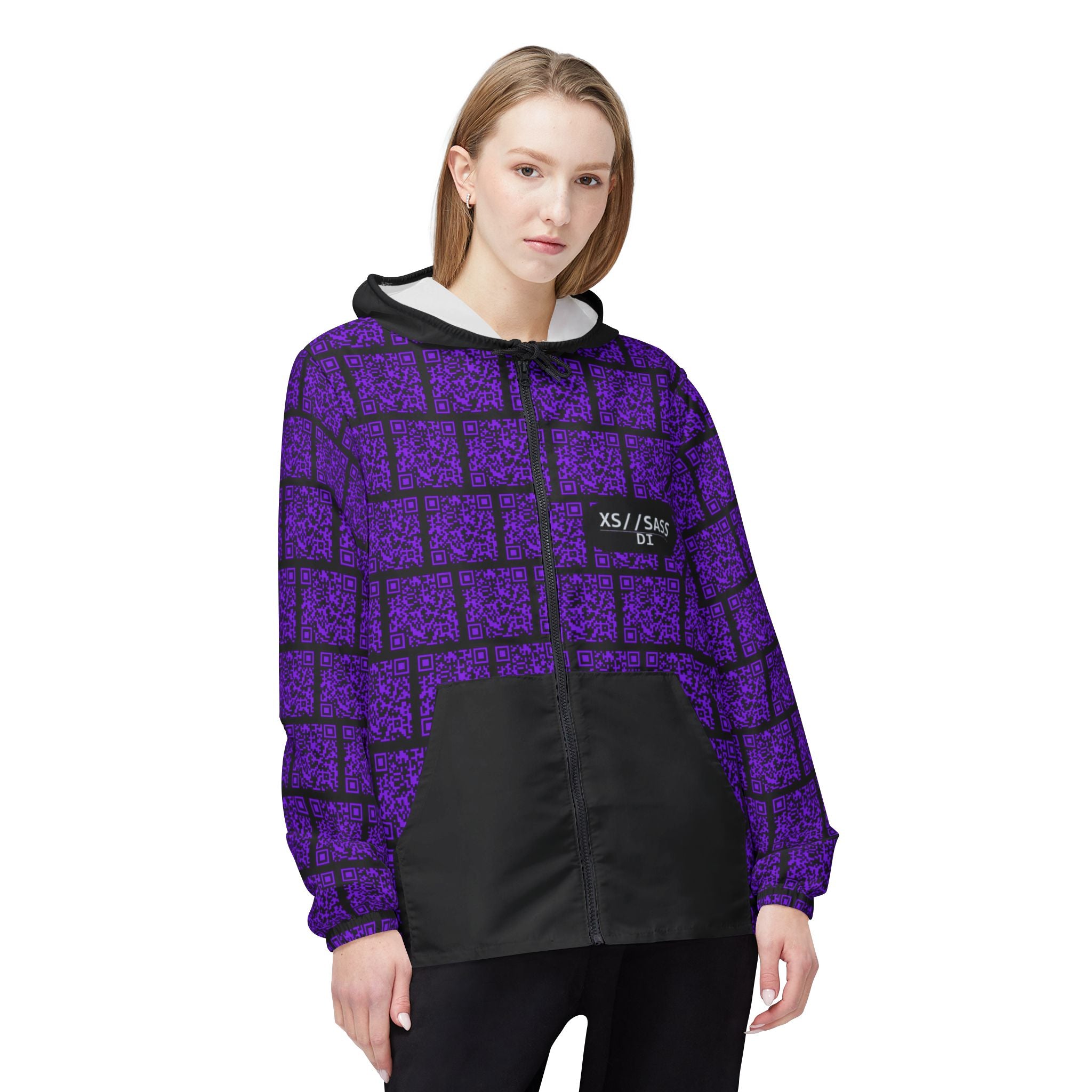 XS//SASS Dissident Index Division Windbreaker | "This Isn't Flirting. It's Field Research." | Scan Your Subject Dossier
