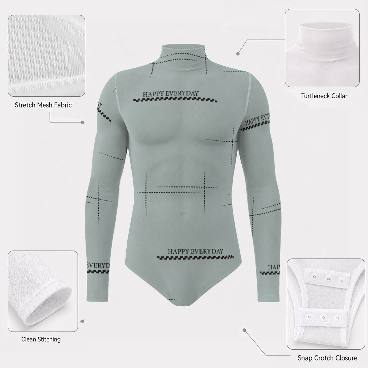 The Ghost Form Turtleneck