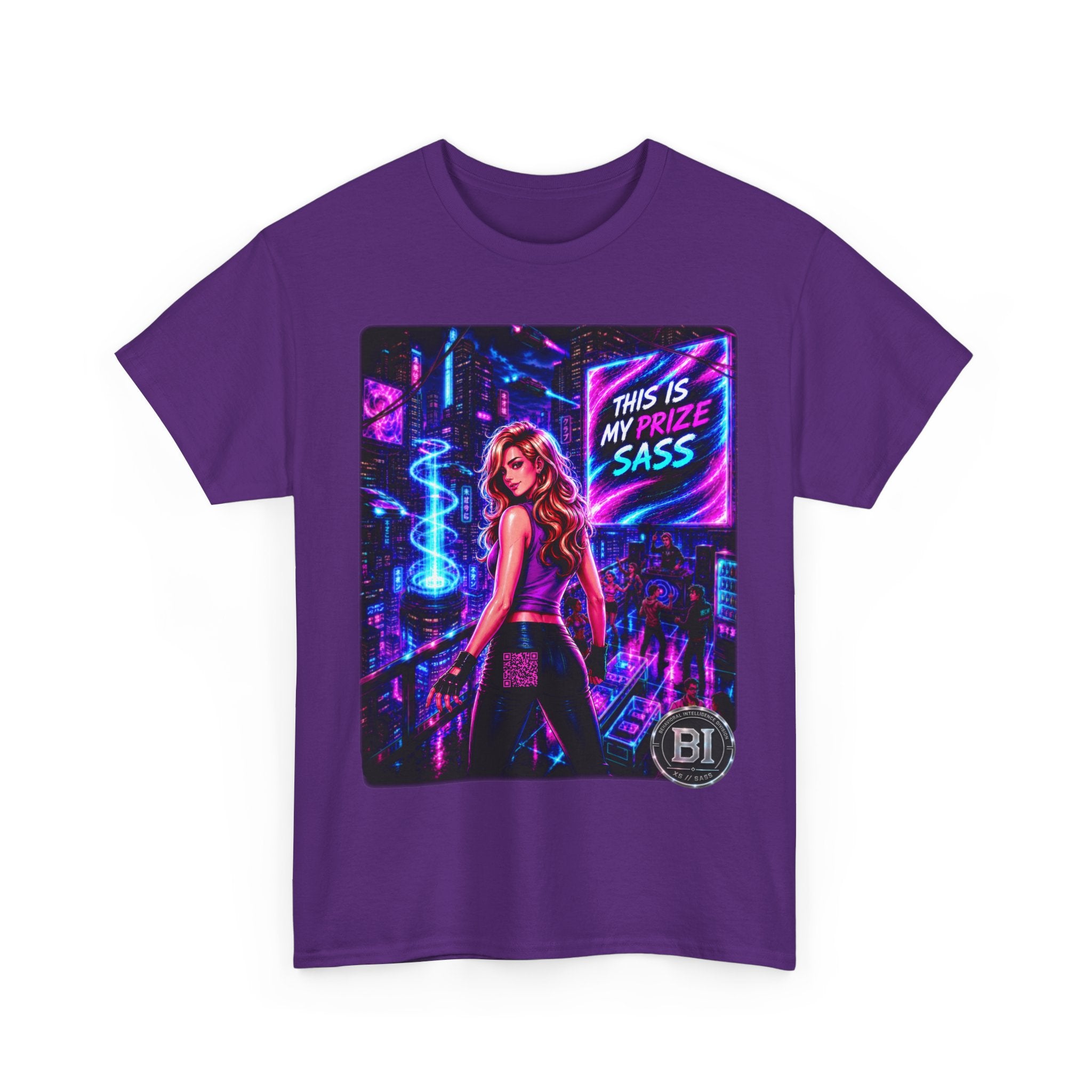 This Is My Prize Sass Graphic Tee — Cyberpunk Streetwear Shirt
