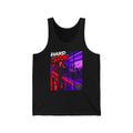 Hard Stop Graphic — Corporate Satire Cyberpunk Tank Top