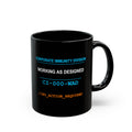 XS//SASS "Working As Designed" Mug | CI-000-WAD | Scan for Corporate Dossier