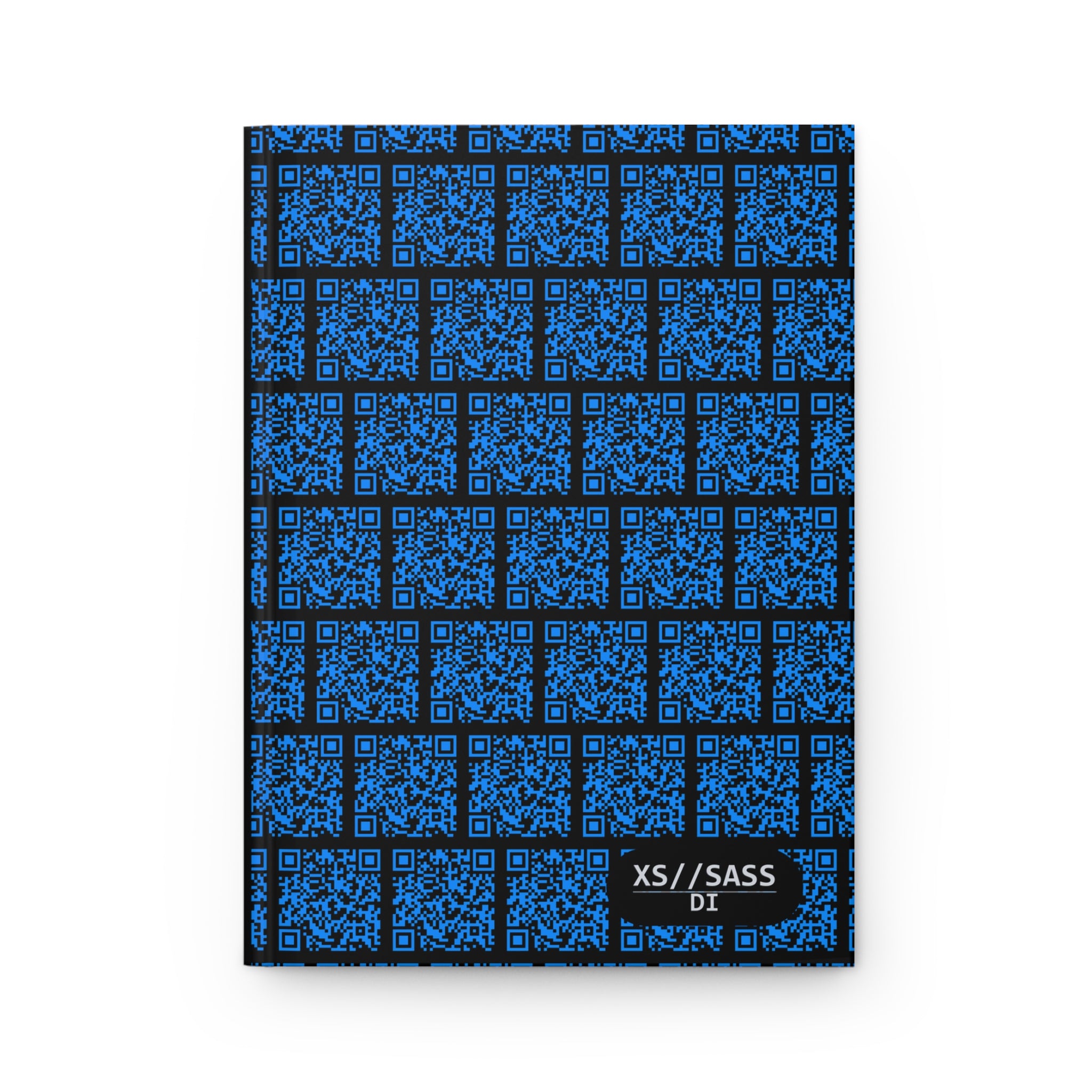 XS//SASS™ Identity Matrix - Interactive QR Grid Hardcover Journal | Dissident Index Division