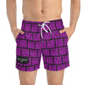 XS//SASS Dissident Index Division Men's Swim Trunks | Deliberate Presence Collection | Scan Your Subject Dossier