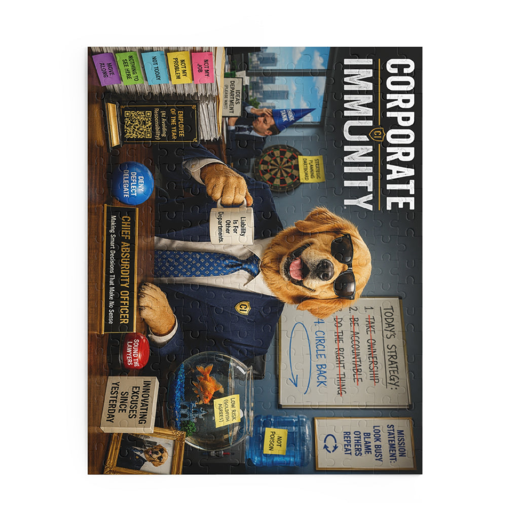 Chief Absurdity Officer™ - XS//SASS Corporate Immunity Division Puzzle