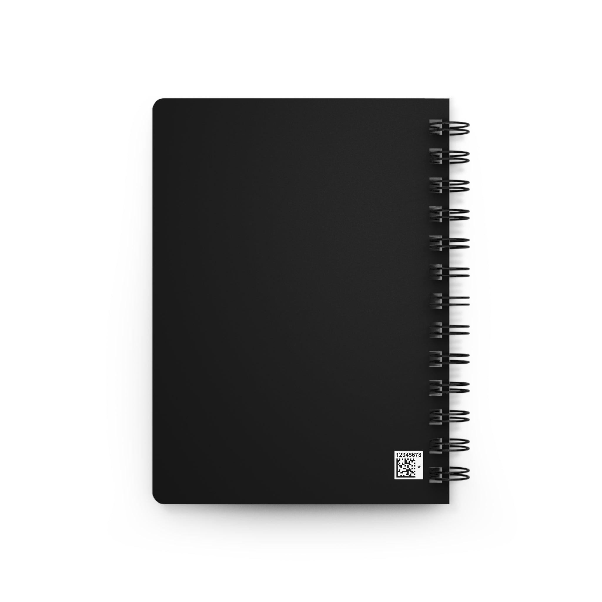 XS//SASS™ Crimson QR Matrix Spiral Journal with Interactive QR Profile - Dissident Index Division