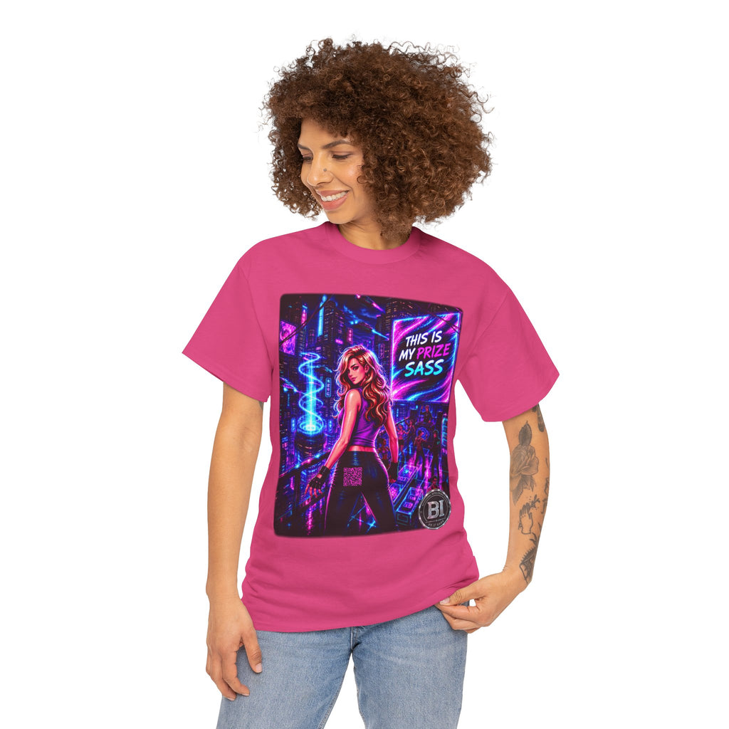This Is My Prize Sass Graphic Tee — Cyberpunk Streetwear Shirt