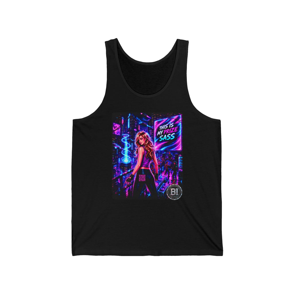 This Is My Prize Sass Tank Top — Cyberpunk Streetwear Tank