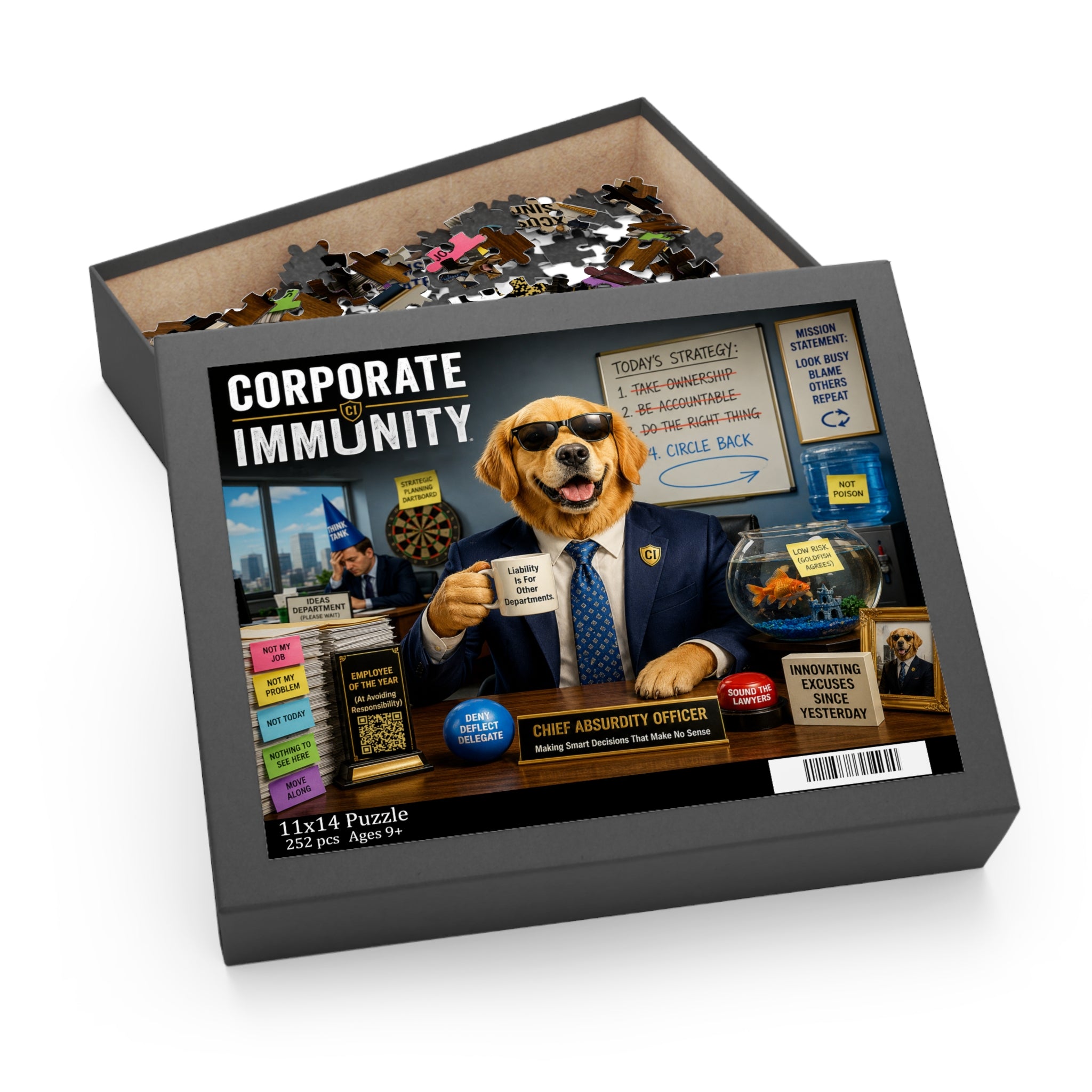 Chief Absurdity Officer™ - XS//SASS Corporate Immunity Division Puzzle