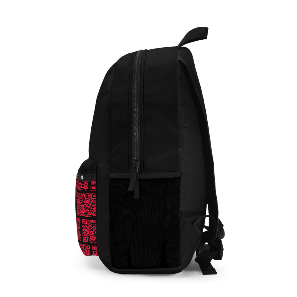 XS//SASS™ Cyber Grid Backpack with Interactive QR Profile | Everyday Laptop Bag | Dissident Index Division