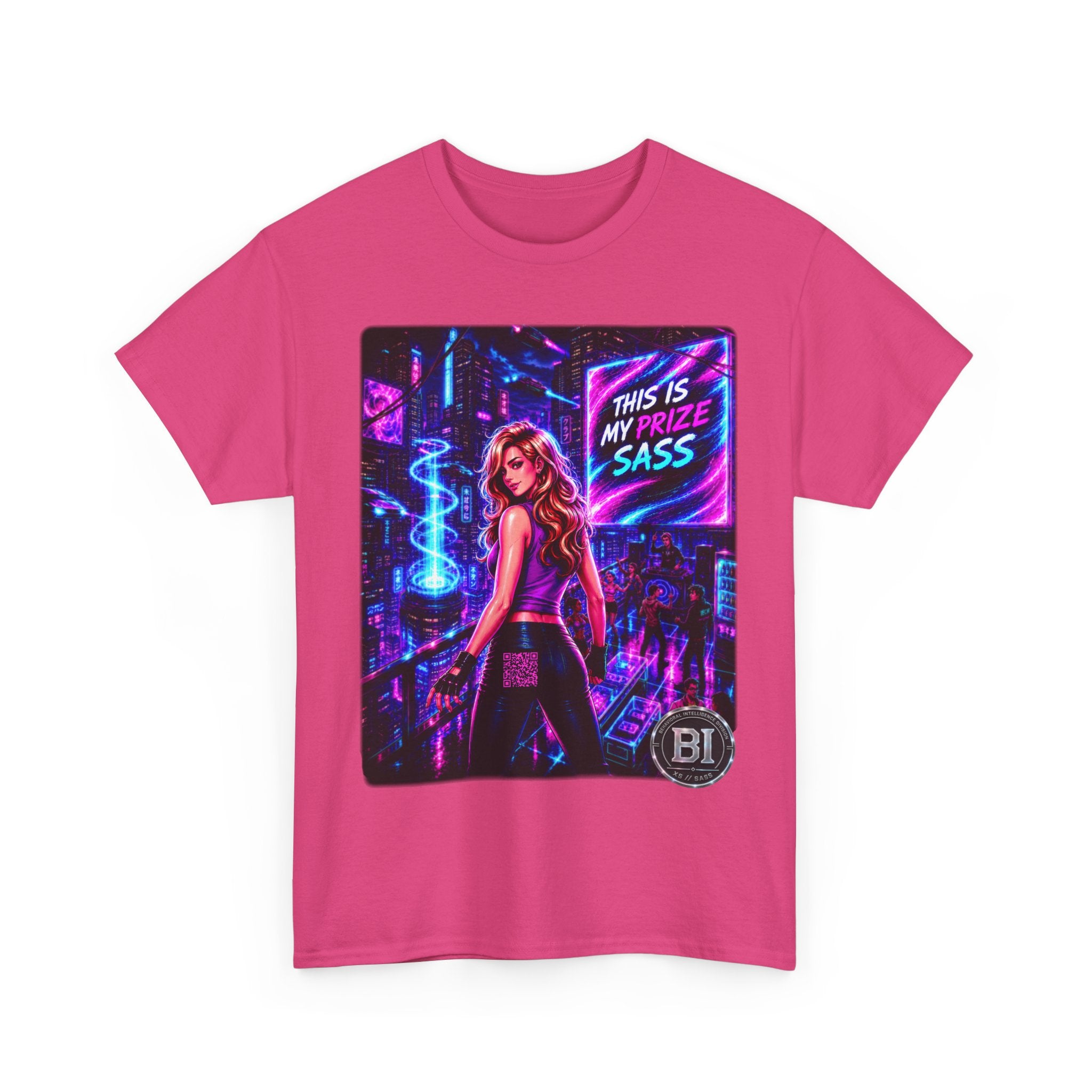 This Is My Prize Sass Graphic Tee — Cyberpunk Streetwear Shirt
