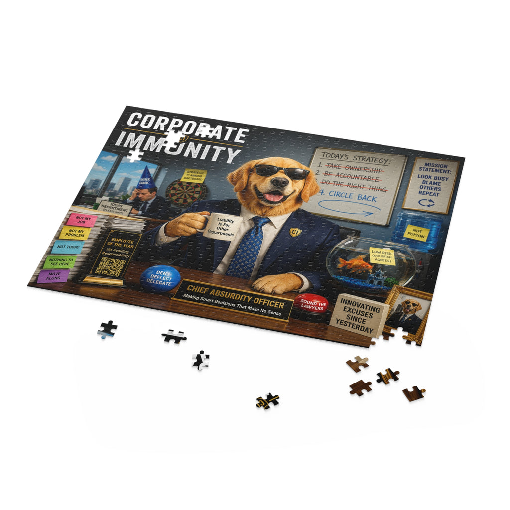 Chief Absurdity Officer™ - XS//SASS Corporate Immunity Division Puzzle