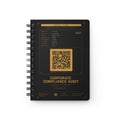 XS//SASS™ Corporate Compliance Audit Spiral Notebook with Interactive QR Profile