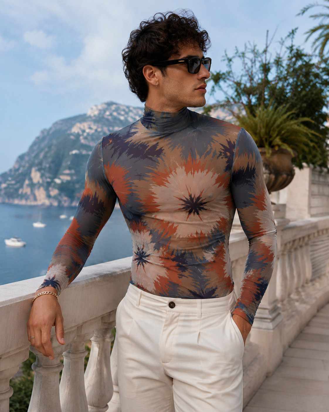 The Nova Mesh Turtleneck